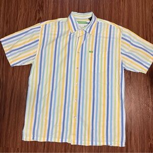 Enyce Button Up shirt Multi Color  Size Large